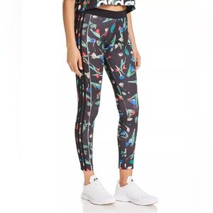 Adidas Triple Stripe Floral Leggings